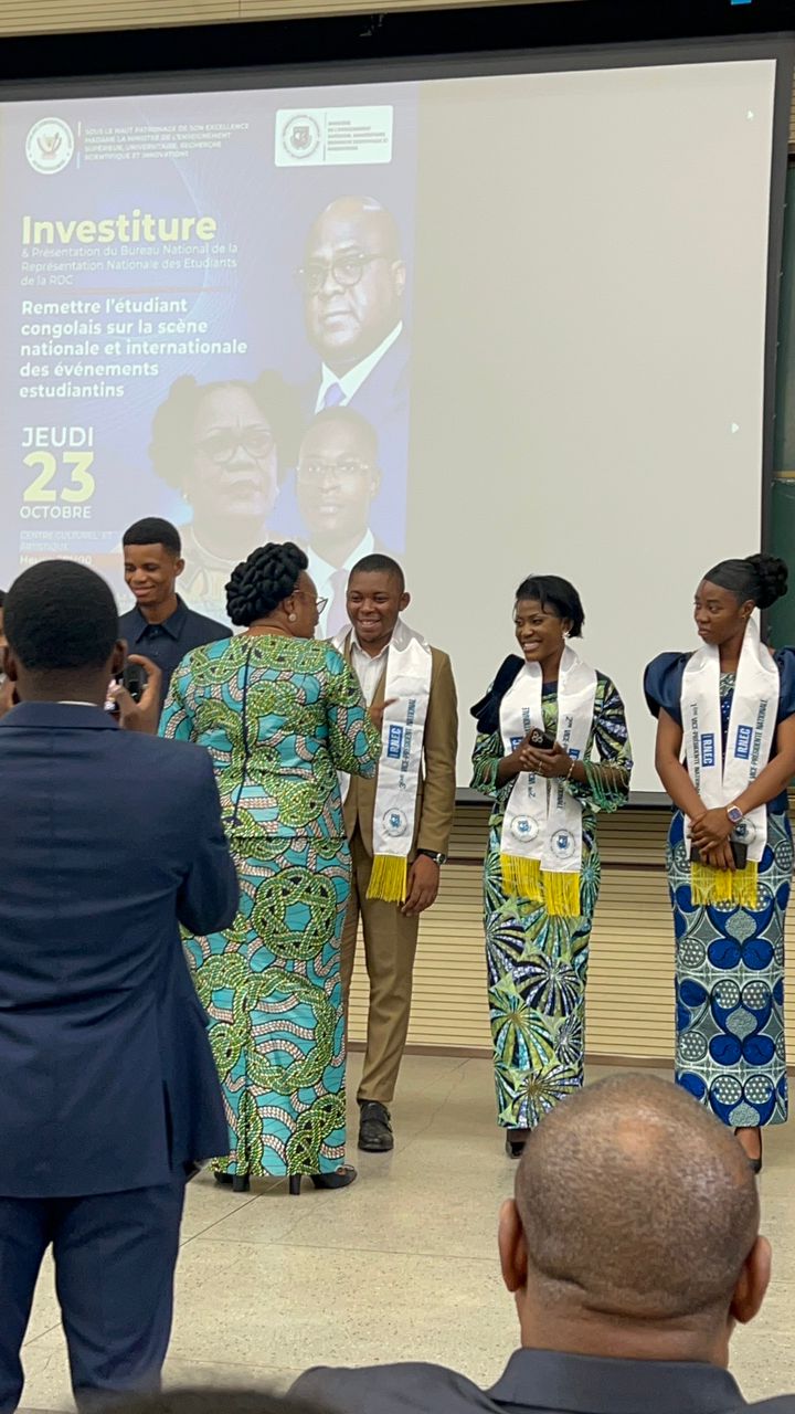 Investiture du nouveau Comité national de la Coordination des étudiants de la RDC